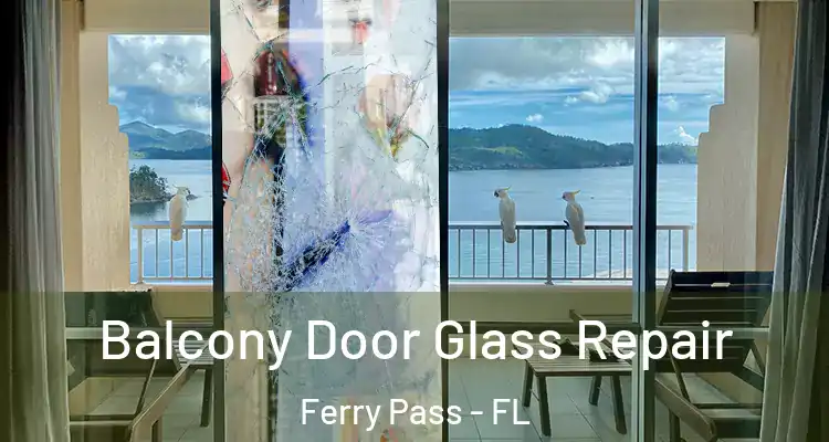 Balcony Door Glass Repair Ferry Pass - FL