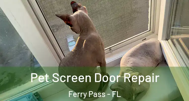 Pet Screen Door Repair Ferry Pass - FL