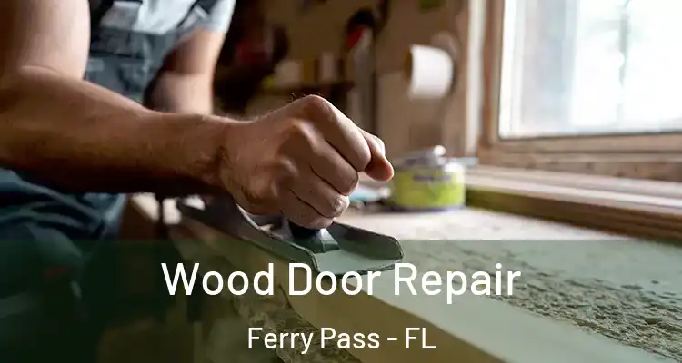 Wood Door Repair Ferry Pass - FL